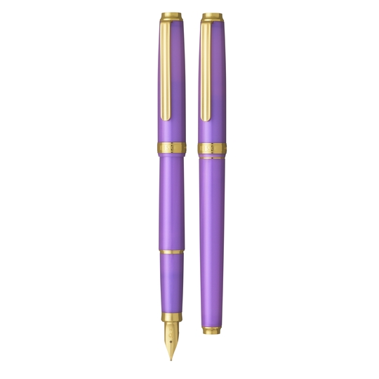 Platinum Biso Fountain Pen Mystic Purple Limited Edition