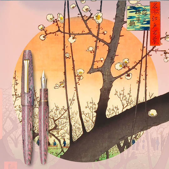 Sailor King of Pen Naginata Togi Penna Stilografica Umesaki Edizione Limitata