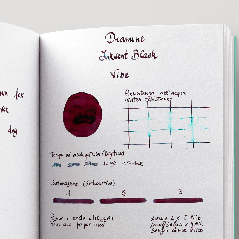 Diamine Diamine Inkvent Vibe Ink Bottle 50 ml Black Edition Extreme Sheen