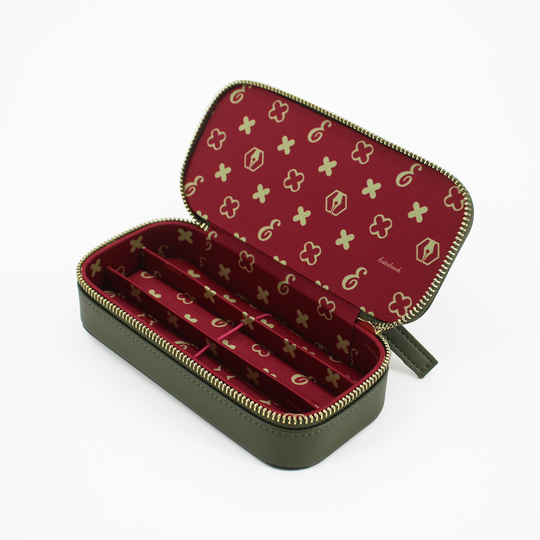 Esterbrook Triple Pen Nook Portapenne 3 Posti Moss Green