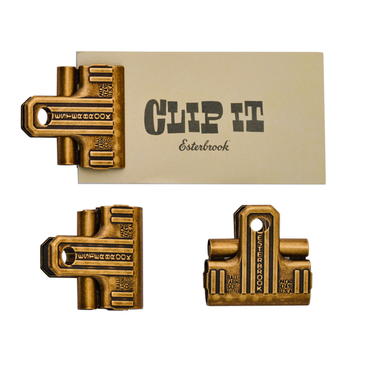 Esterbrook Eclipse Clip Brass (Set of 3)