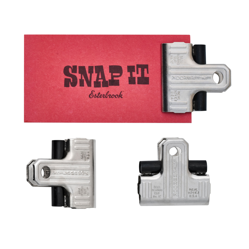 Esterbrook Esterbrook Eclipse Set di 3 Clip Argento