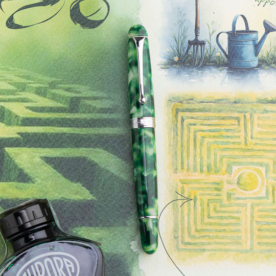 Aurora 88 Viaggio Segreto in Italia Fountain Pen Labirinto Limited Edition