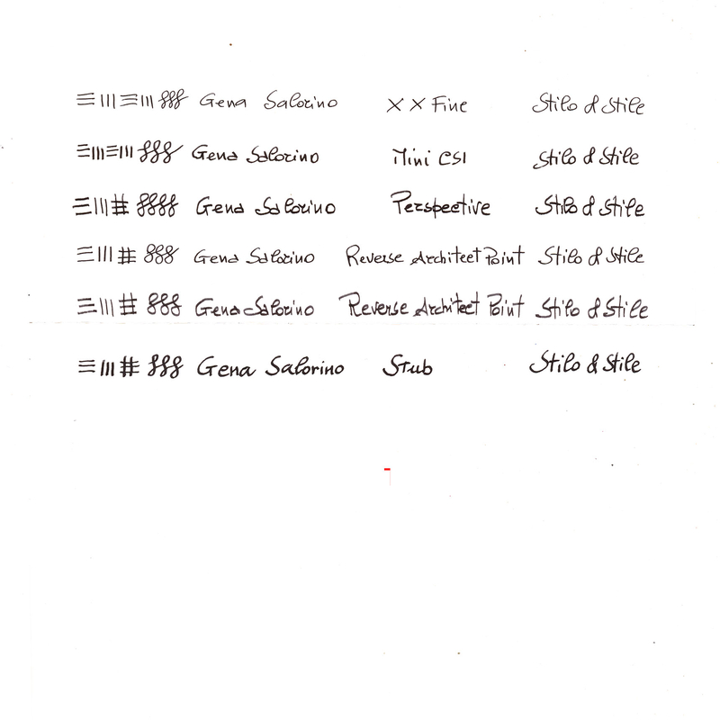 Stilo&Stile Gena Salorino x Stilo&Stile Specialty Nib | Grind Your Writing