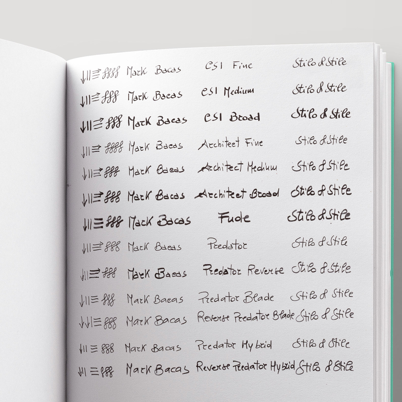 Stilo&Stile Mark Bacas x Stilo&Stile Specialty Nib | Grind Your Writing