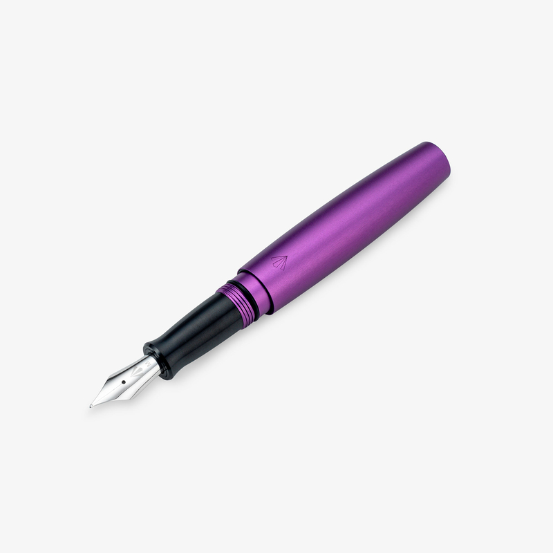 Gravitas Gravitas Pocket Aluminium Fountain Pen Purple