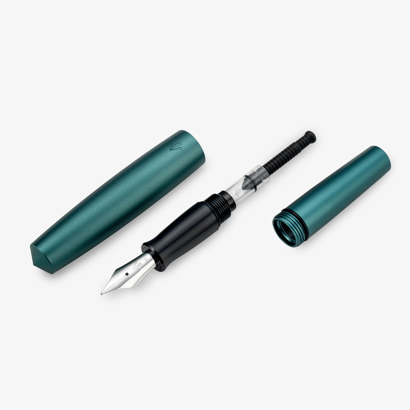 Gravitas Gravitas Pocket Aluminium Fountain Pen Pine
