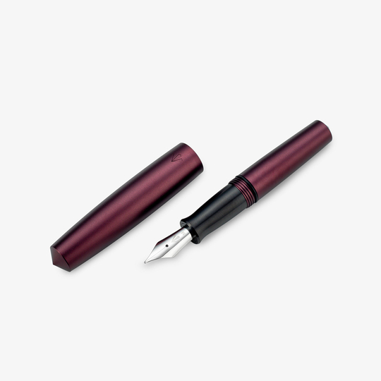 Gravitas Pocket Aluminium Penna Stilografica Cherry Velvet