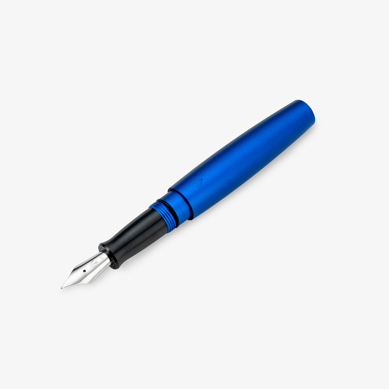 Gravitas Gravitas Pocket Aluminium Fountain Pen Blue