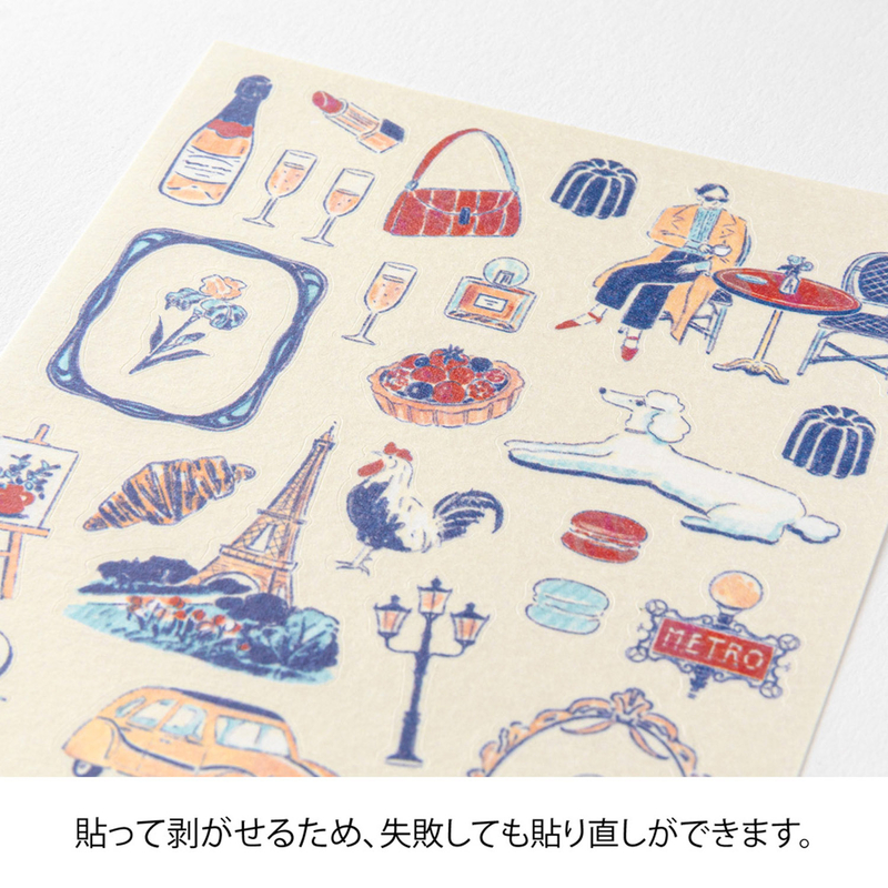 Midori Midori Stickers French Motifs