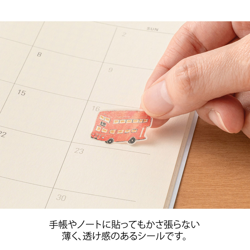 Midori Midori Stickers British Motifs