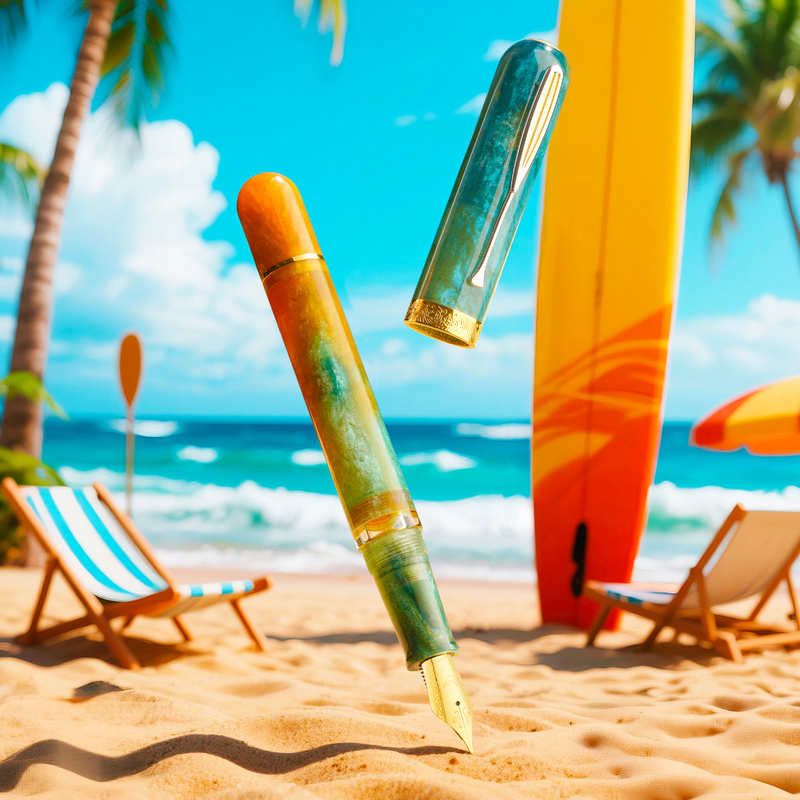 Nahvalur Nahvalur Voyage Fountain Pen Hawaii