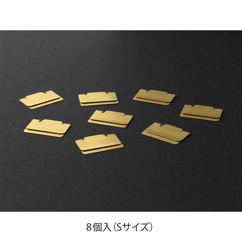Midori Midori Chiratto Index Clip S Ottone