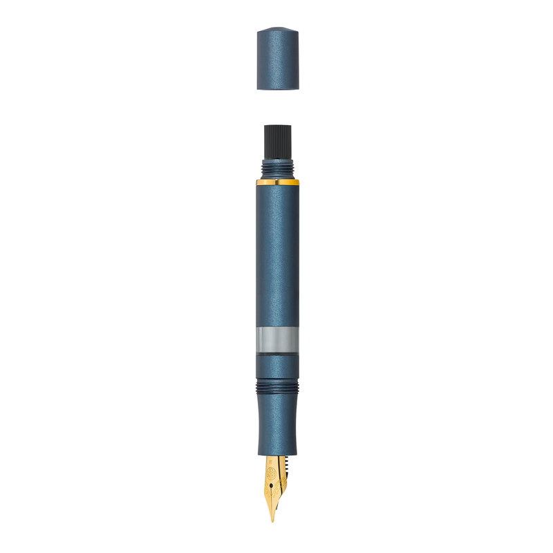 Kaweco Kaweco Sport Piston Filler Solo Penna Stilografica Navy & Oro