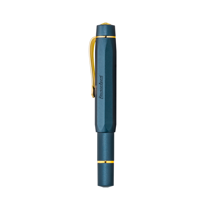 Kaweco Kaweco Sport Piston Filler Solo Fountain Pen Navy & Gold