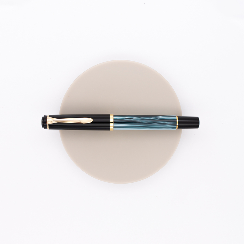 Pelikan Classic M200 Fountain Pen Green Marbled