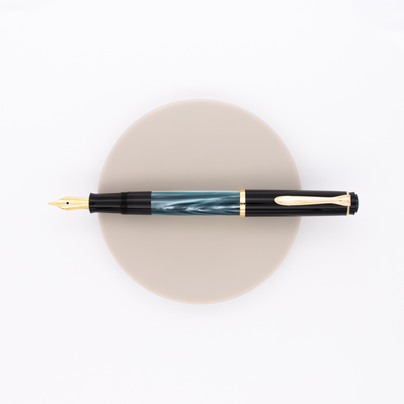 Pelikan Classic M200 Fountain Pen Green Marbled