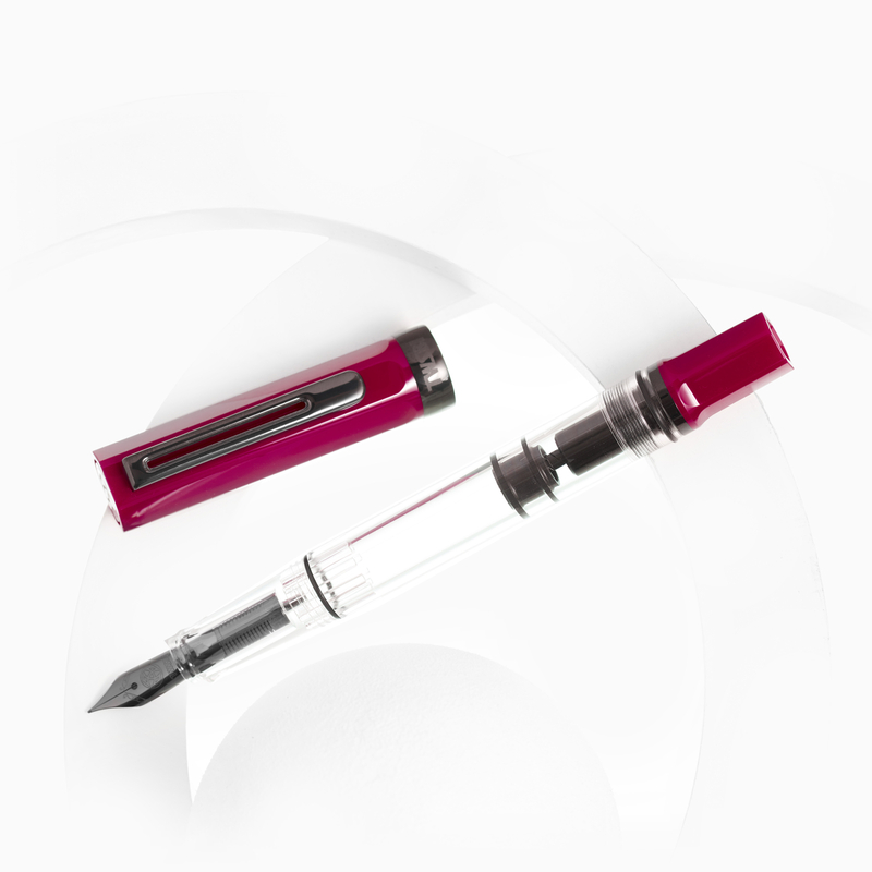 TWSBI Twsbi Eco Penna Stilografica Plum & Onyx