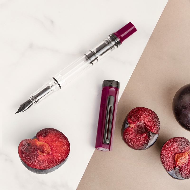 TWSBI Twsbi Eco Penna Stilografica Plum & Onyx