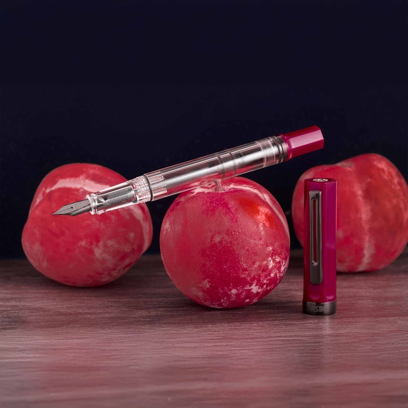 TWSBI Twsbi Eco Penna Stilografica Plum & Onyx
