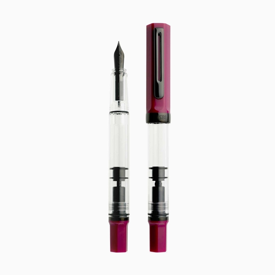 Twsbi Eco Penna Stilografica Plum & Onyx