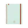 Kokuyo Kokuyo Sooofa Soft Ring Diary Agenda 2026 Light Green