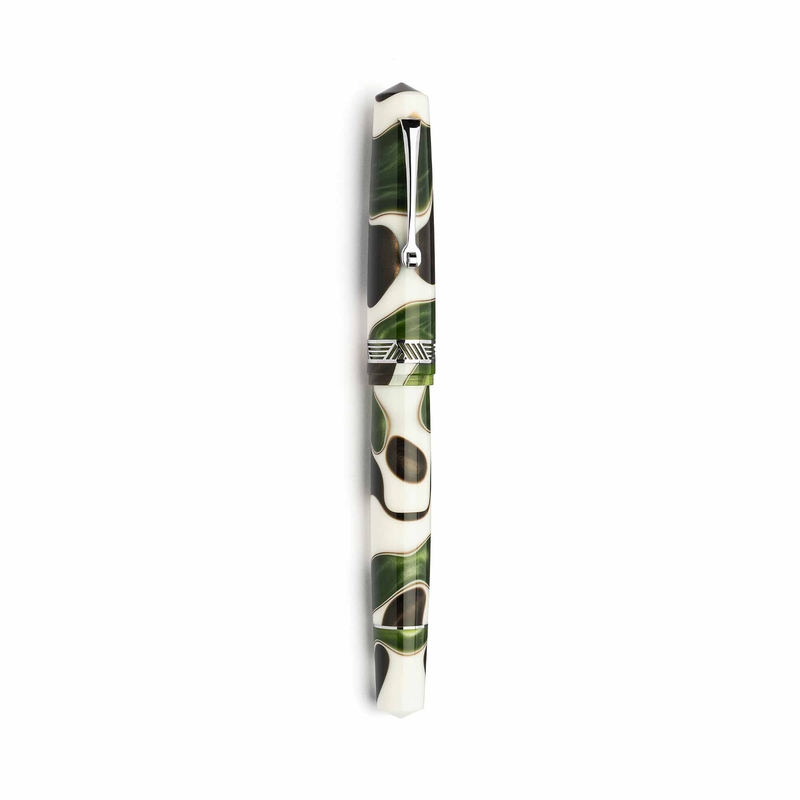 Leonardo Officina Italiana Leonardo Momento Magico Fountain Pen Leaf & Rhodium