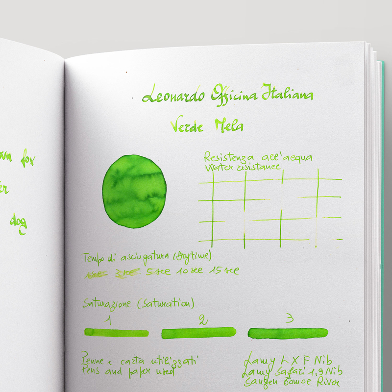 Leonardo Officina Italiana Leonardo Apple Green Ink Bottle 40 ml