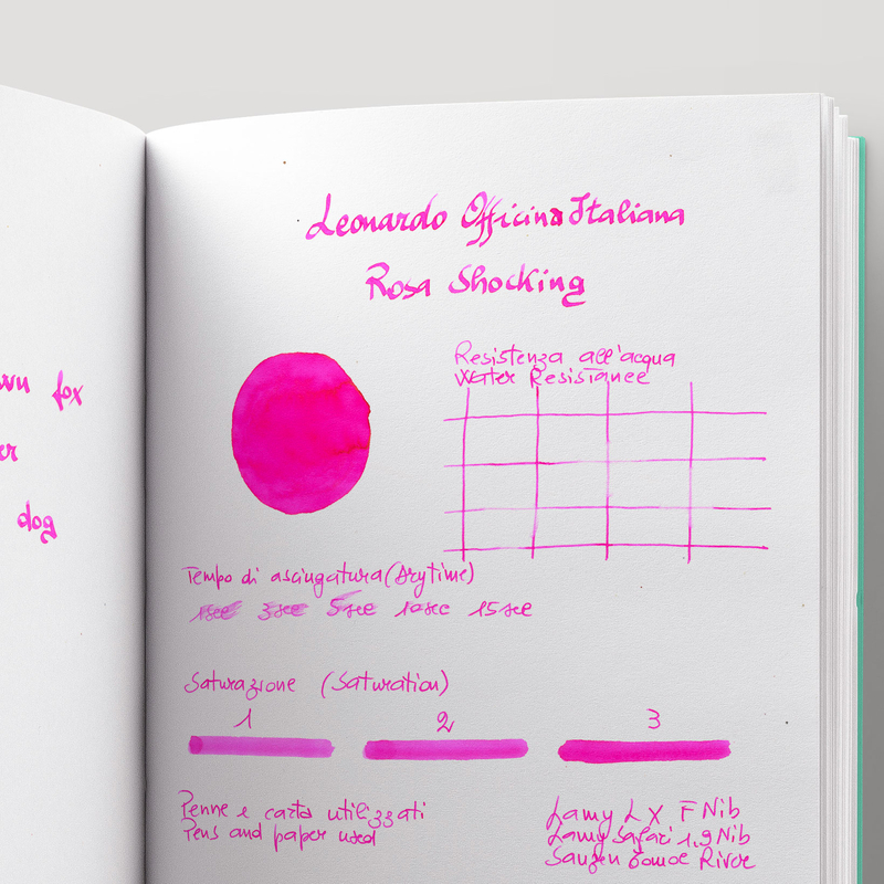 Leonardo Officina Italiana Leonardo Shocking Pink Ink Bottle 40 ml