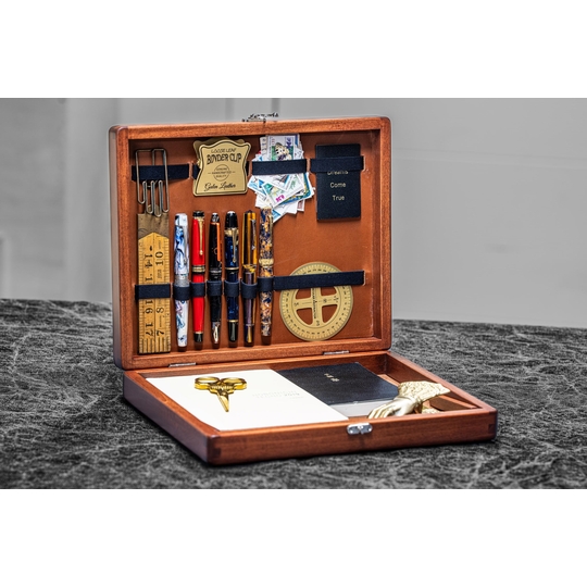 Galen Leather The Writing Box Thuja Wood Special Edition