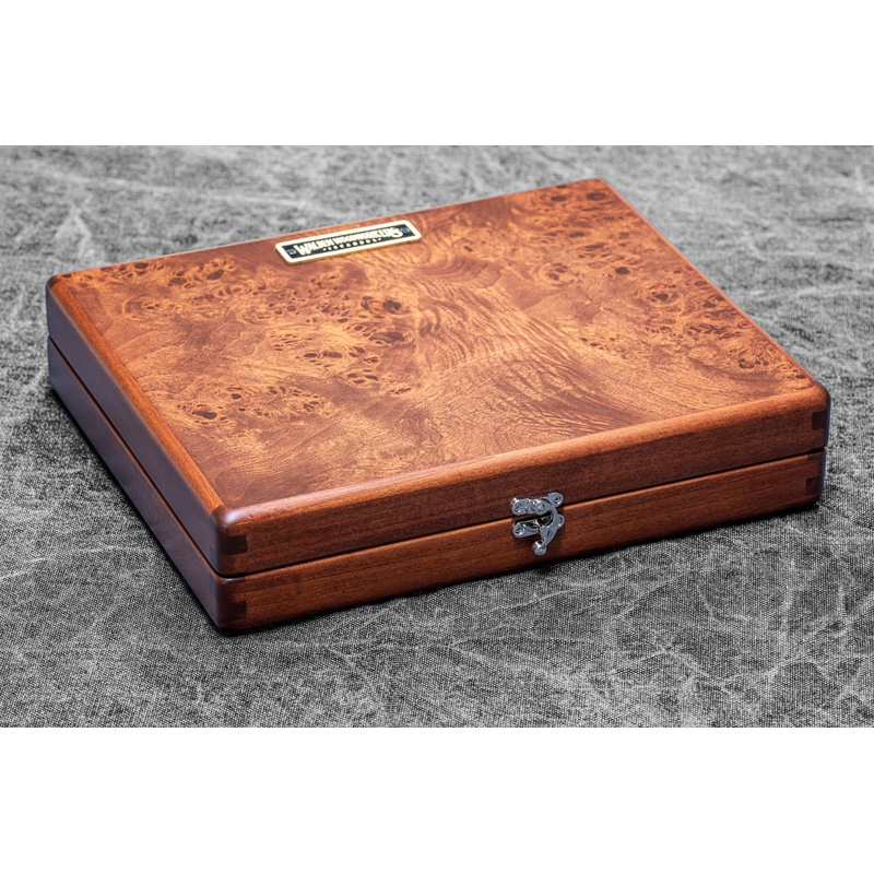 Galen Leather Galen Leather The Writing Box Thuja Wood Special Edition