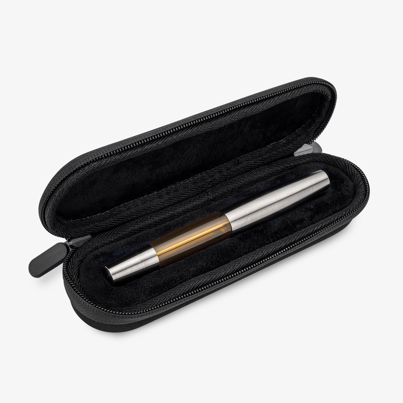 Gravitas Gravitas Monster Fountain Pen Grade 5 Titanium Machine Finish