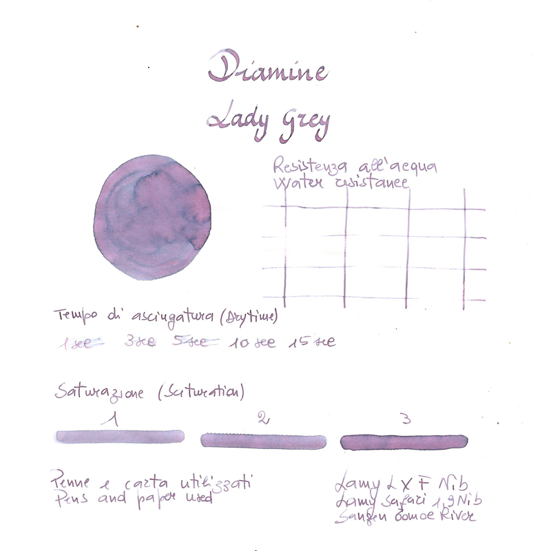 Diamine Diamine Lady Grey Ink Bottle 30 ml