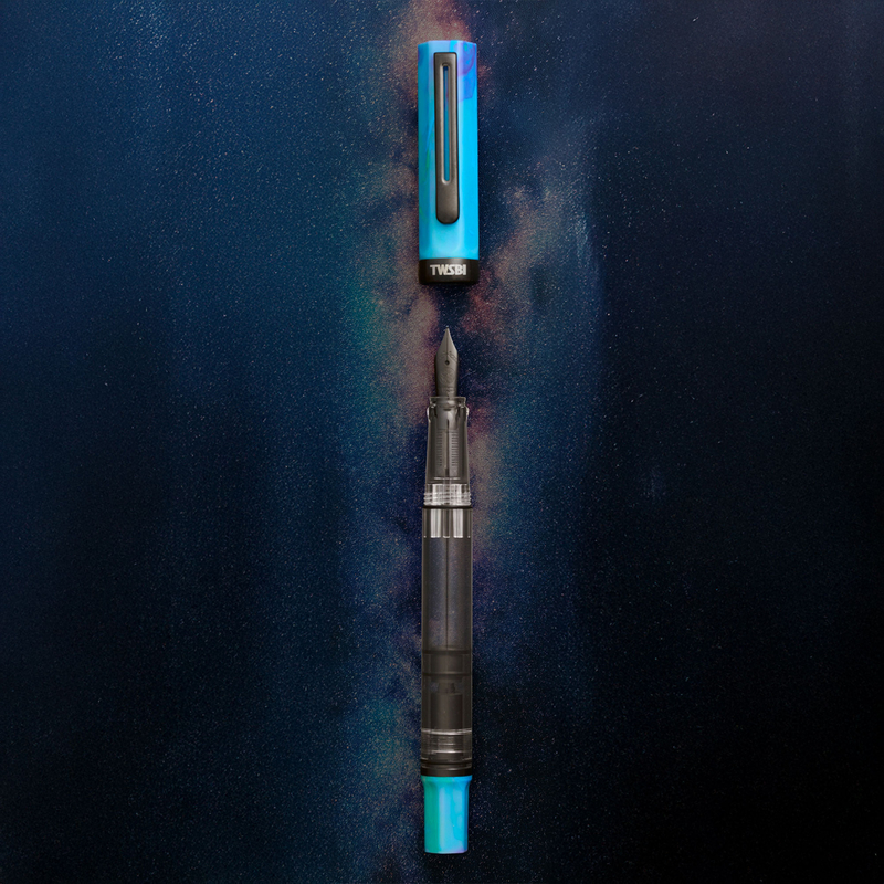 TWSBI Twsbi Eco Penna Stilografica Cosmo Blue & Onyx