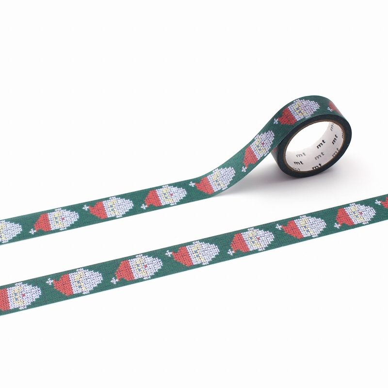 MT Masking Tape MT Natale 2025 Washi Tape Santa Knitting