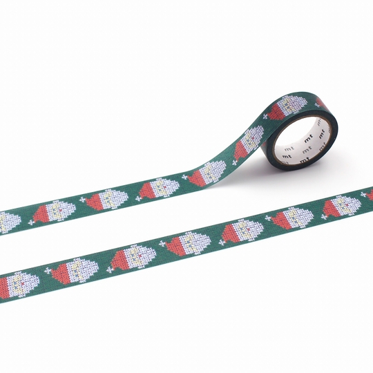 MT Natale 2025 Washi Tape Santa Knitting