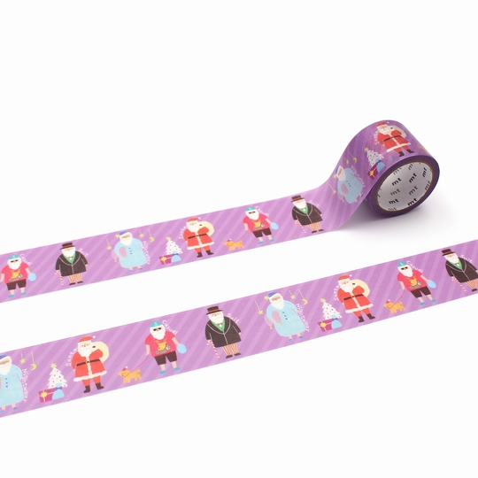 MT Natale 2025 Washi Tape Dressed-up Santa