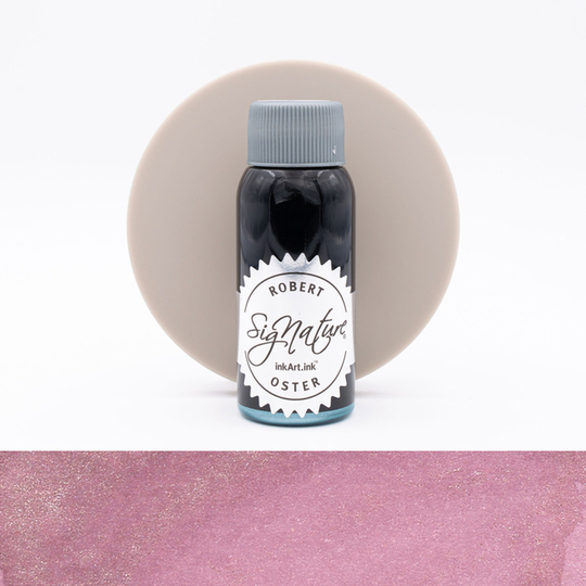 Robert Oster Shake 'N' Shimmy Rose Gilt Tynte Ink Bottle 50 ml