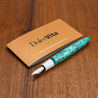 Dolcevita Leonardo x Dolcevita Furore Fountain Pen Smeralda & Rhodium