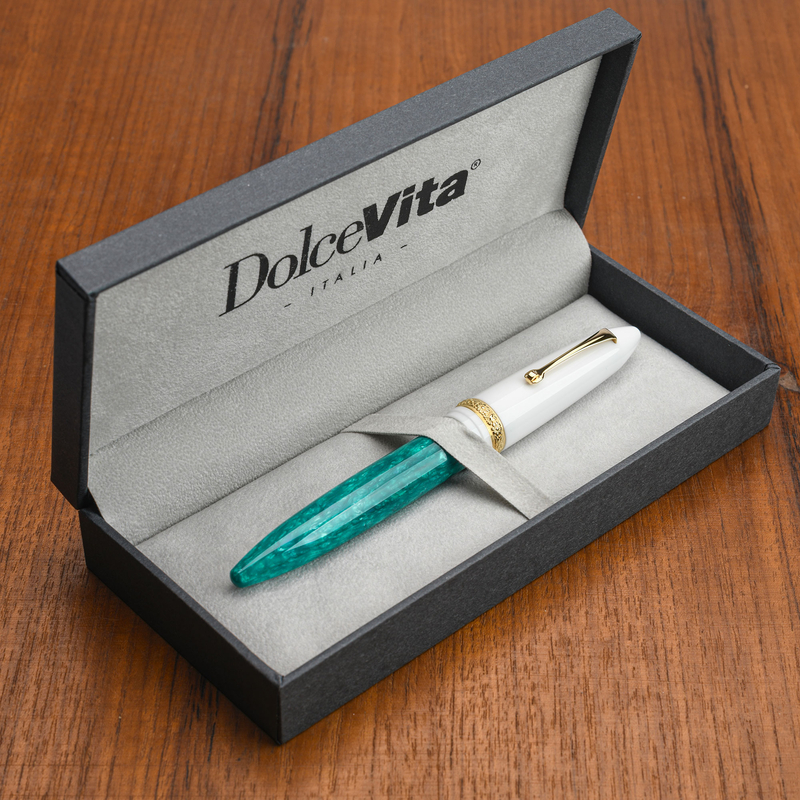 Dolcevita Leonardo x Dolcevita Furore Penna Stilografica Smeralda & Oro