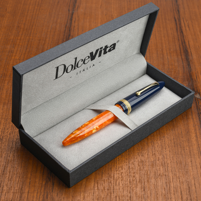 Dolcevita Leonardo x Dolcevita Furore Fountain Pen Parthenope & Gold