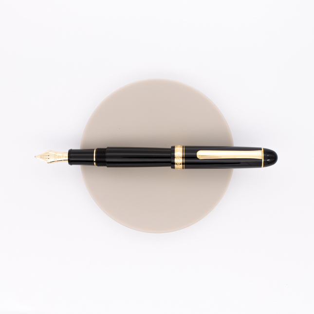 Platinum 3776 Century Penna Stilografica Nera Pennino Music