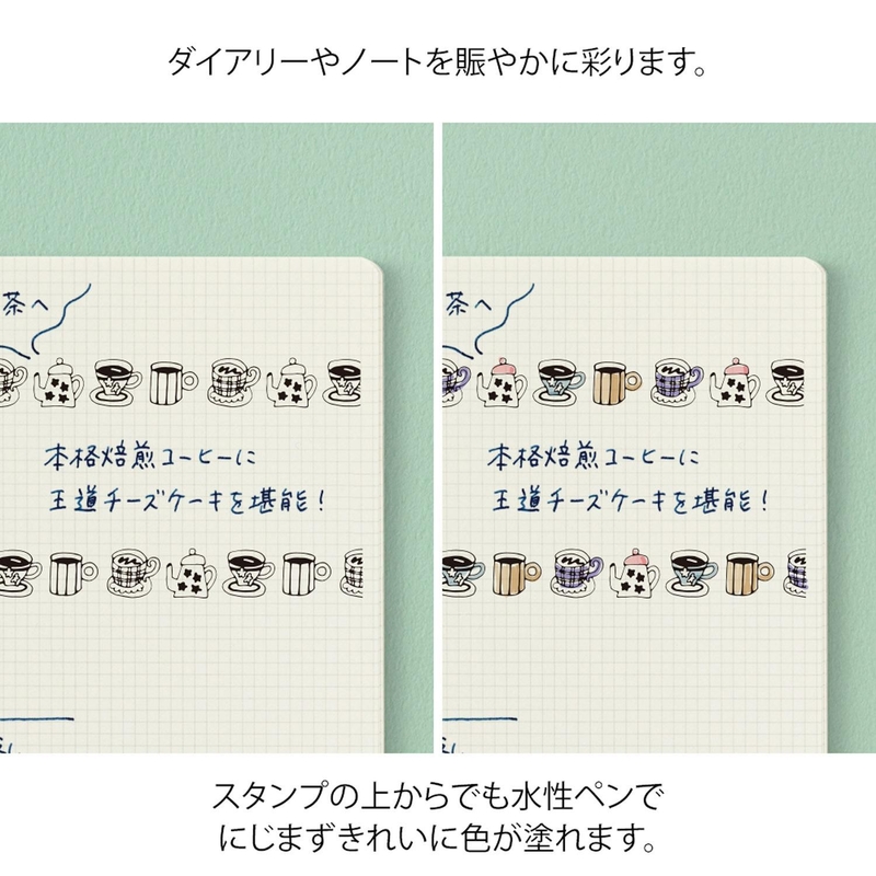 Midori Midori Paintable Stamp Timbro Roller Motif