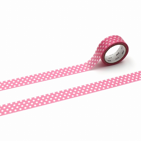 MT 1P Dot Washi Tape Aurora Pink