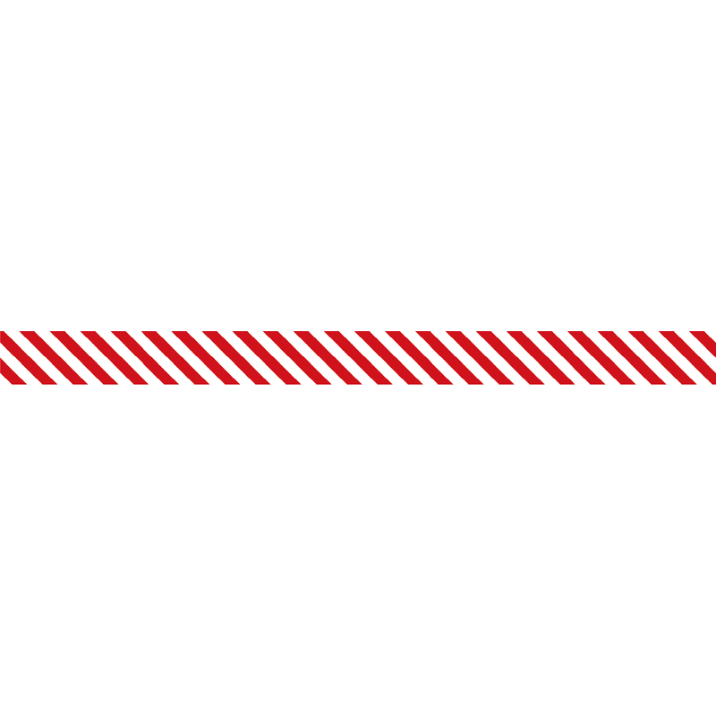 MT Masking Tape MT 1P Stripe Washi Tape Deep Red