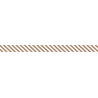 MT Masking Tape MT 1P Stripe Washi Tape Brown