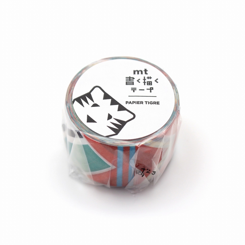MT Masking Tape MT x Papier Tigre Write and Draw Washi Tape Etiquette
