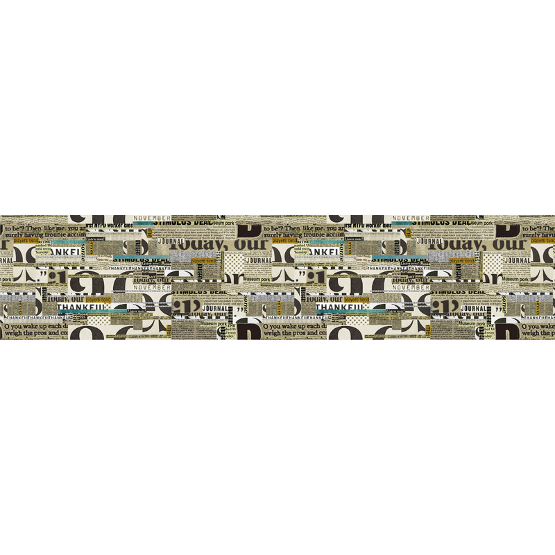 MT Masking Tape MT for PACK Washi Tape English Newspaper Collage