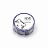 MT Masking Tape MT x Papier Tigre Washi Tape Tigre Blue