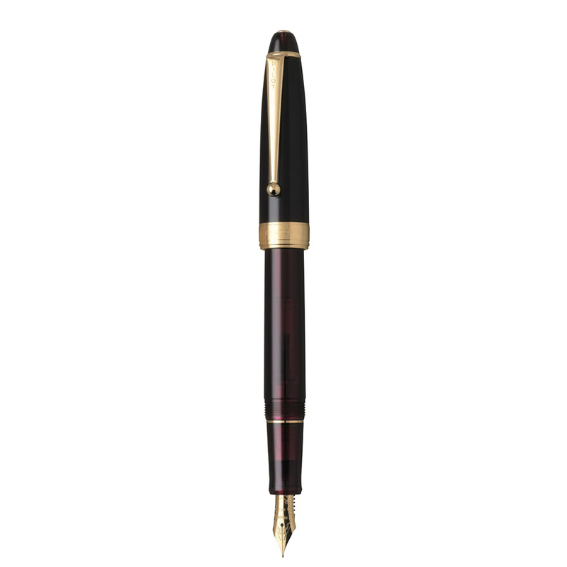 Pilot Pilot Custom NS World Voyage Penna Stilografica Ruby Red